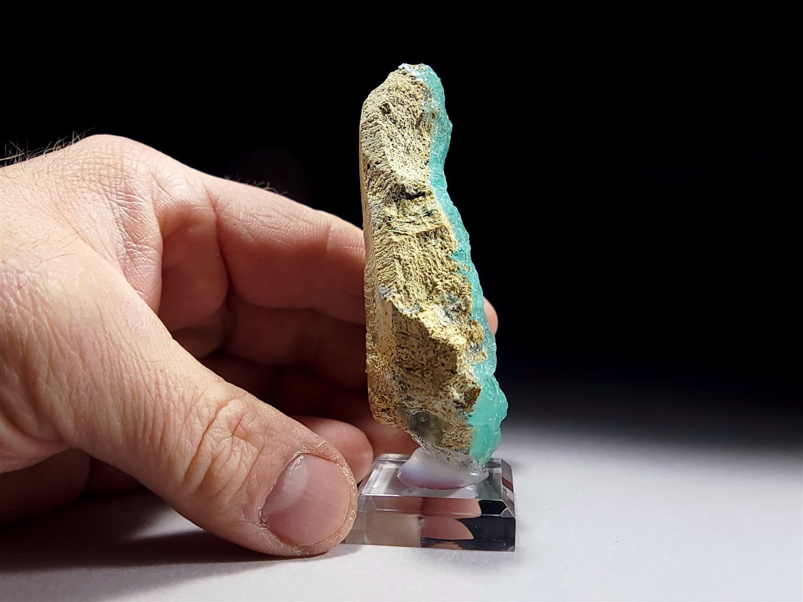 Botryoidal Sea Green Bluegreen Smithsonite Crystal Specimen #2 3