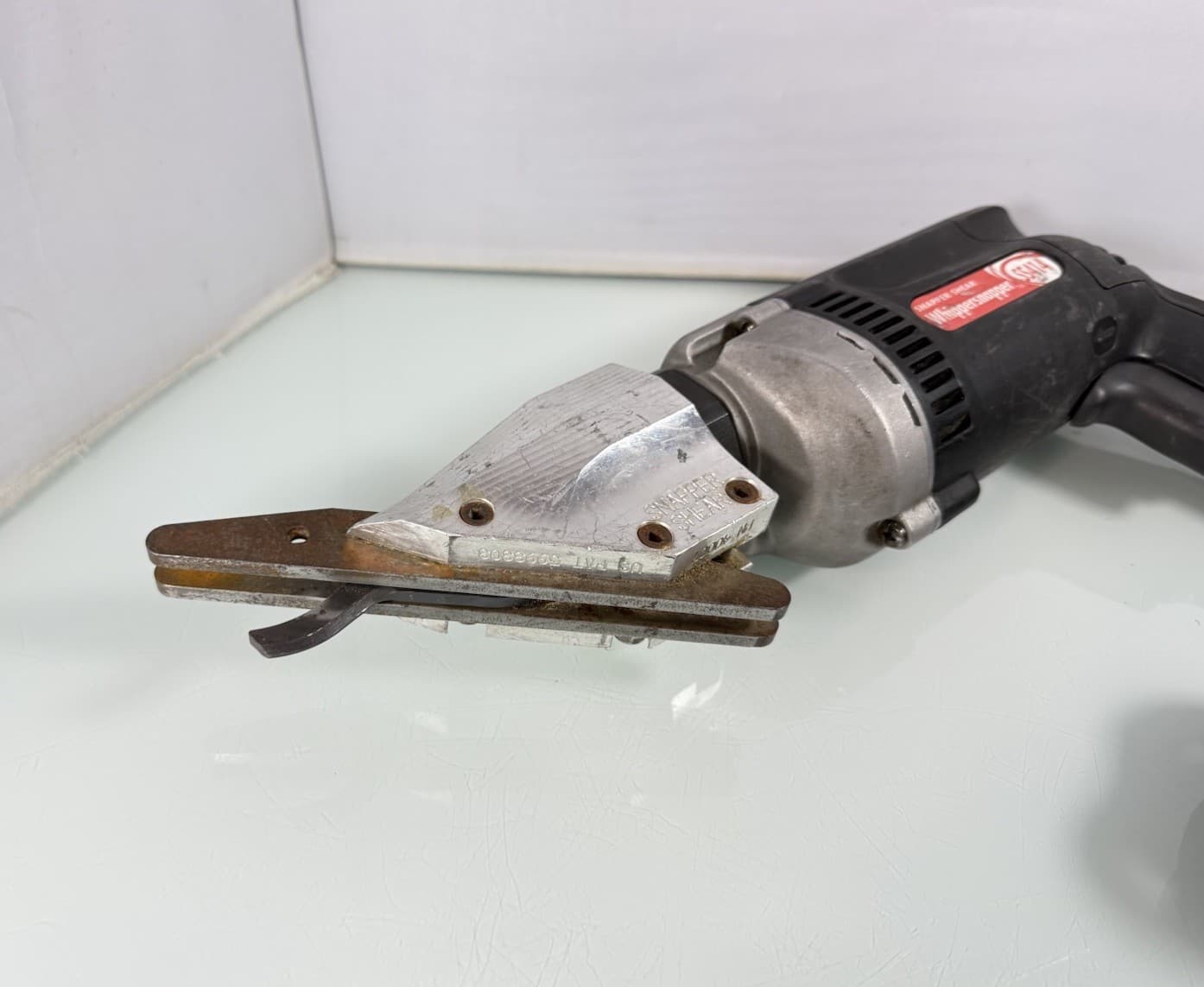 PacTool Snapper Shears Whippersnapper SS414 Cement Fiber Hardy Board Curve Shear 3