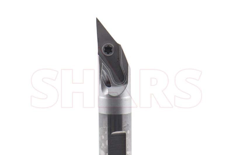 3/8" RH SVJBR Coolant Through Indexable Solid Carbide Boring Bar VBMT S] 3