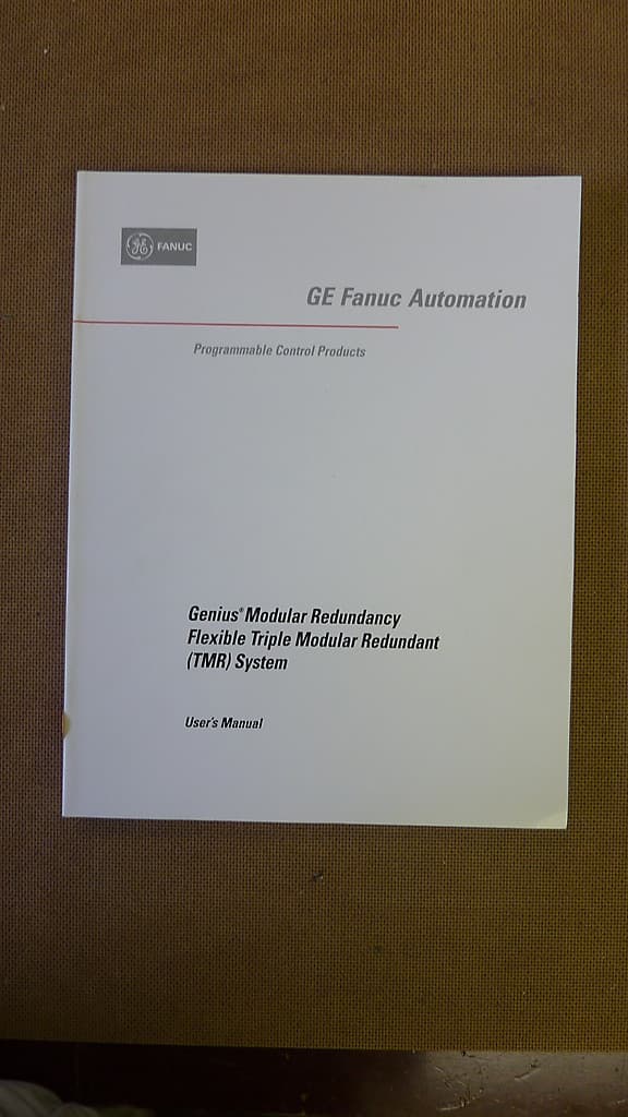 GE Fanuc GFK-1277A Genius Modular Redundancy Flexible TMR System Manual (7042)