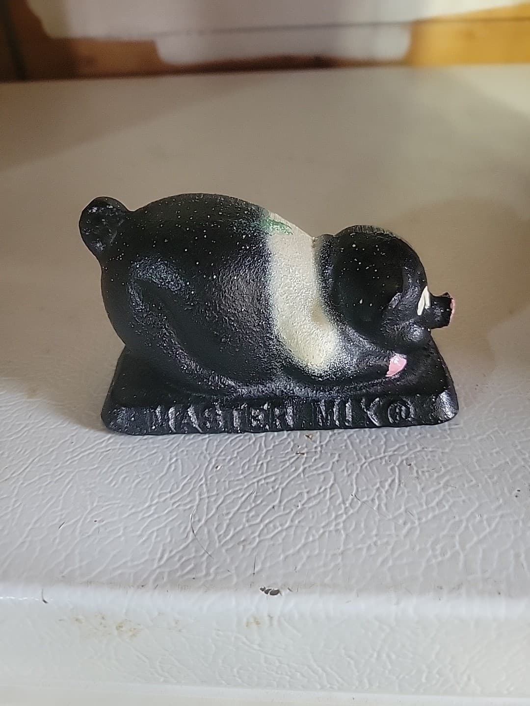 Vintage Cast Iron Pig Door Stop 4