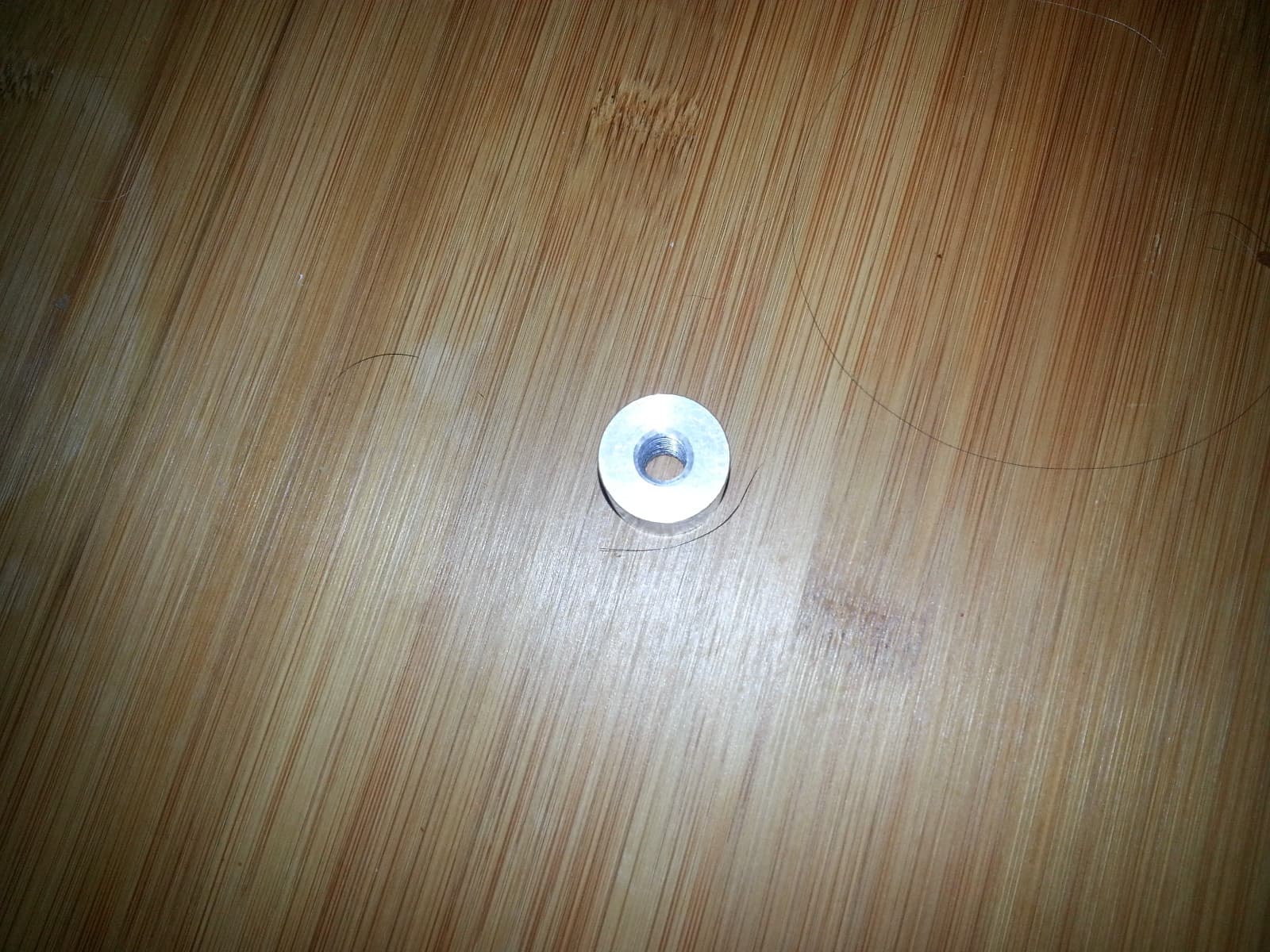 3/8-16 WELD Boss 3/4" DIA. X 5/8" LONG STAINLESS STEEL 4 PCS.MADE IN THE USA ! 6