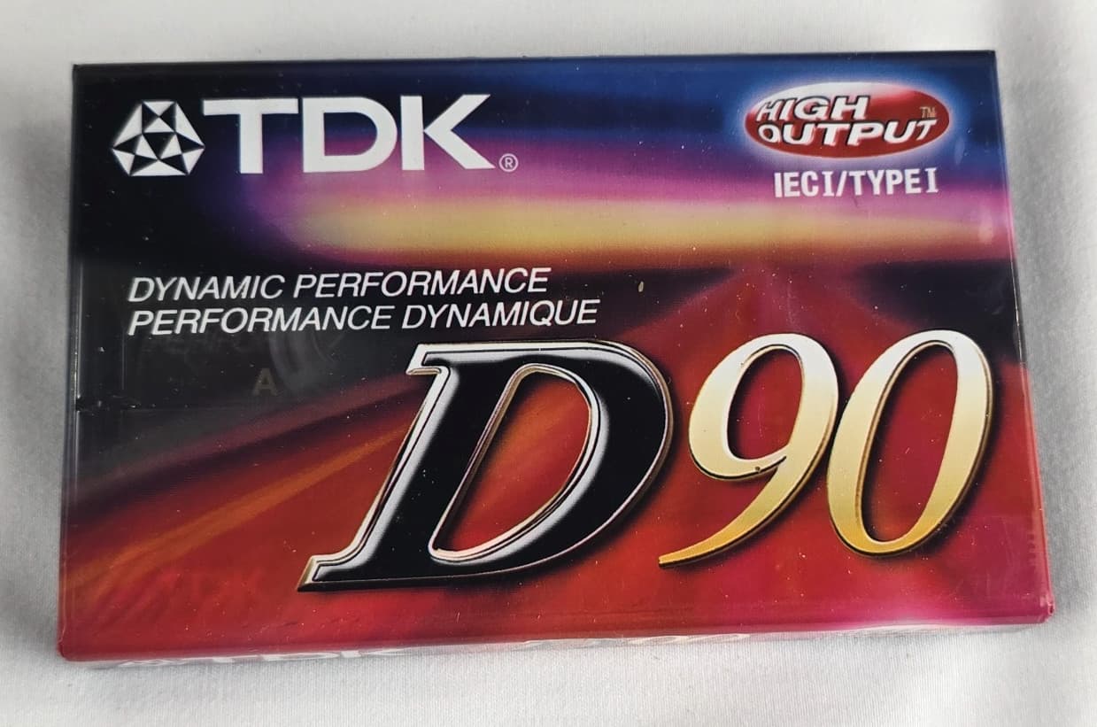 TDK D90 Type 1 High Output Cassettes New Sealed 28 Total 3