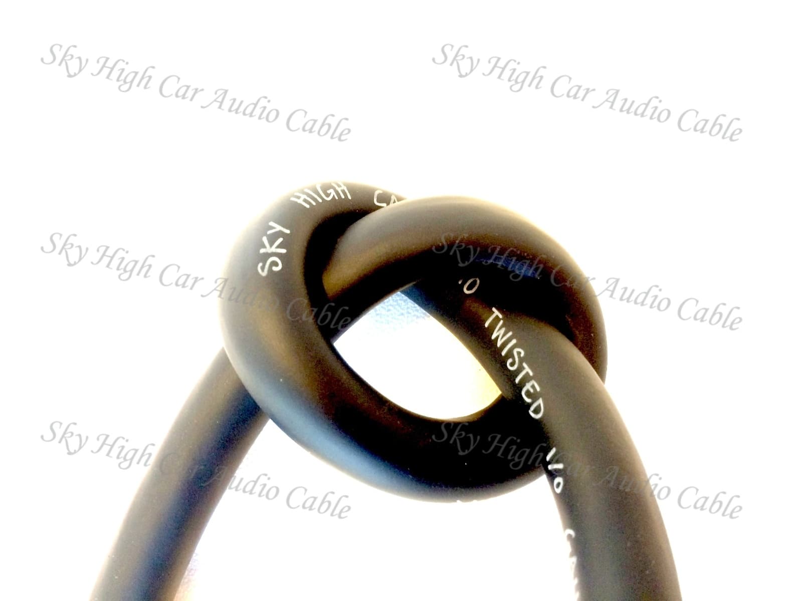 Sky High Oversized 1/0 Gauge OFC AWG Big 3 Upgrade RED/BLACK Electrical Wiring 4