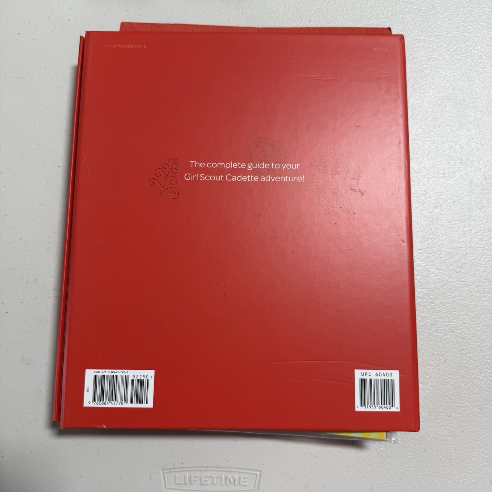 Girl Scout Cadette A Girls Guide To Scouting Binder Book Handbook + 2 Badges 3