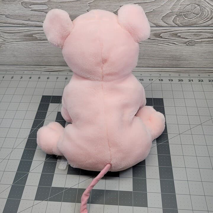 Pink Pig Piggy Puppet Ron Banafato Plush Stuffed Farm Animal No Oink Sound 5