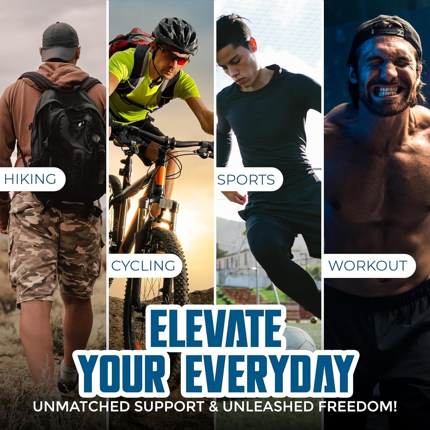 Real Men LIFT Pouch Jock Strap 1 or 3 Pack- X-Small, 1 Gunmetal Gray  5