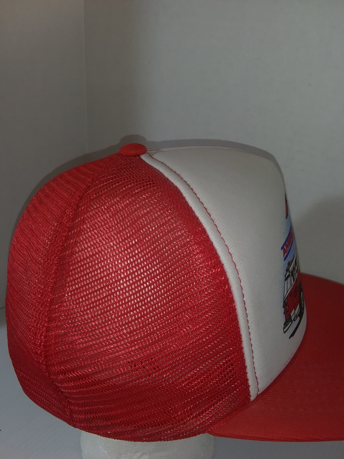 Cap Firetruck Eagle Hat American LaFrance Classic Vtg Snapback Adjustable 2