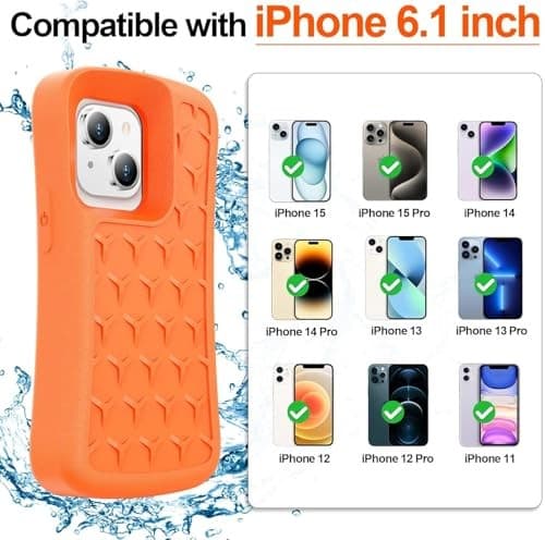  Floating Phone Case for 16/16 pro15/15 Pro/14/14 Pro/13/13 Pro/12/12 Pro EVA  3