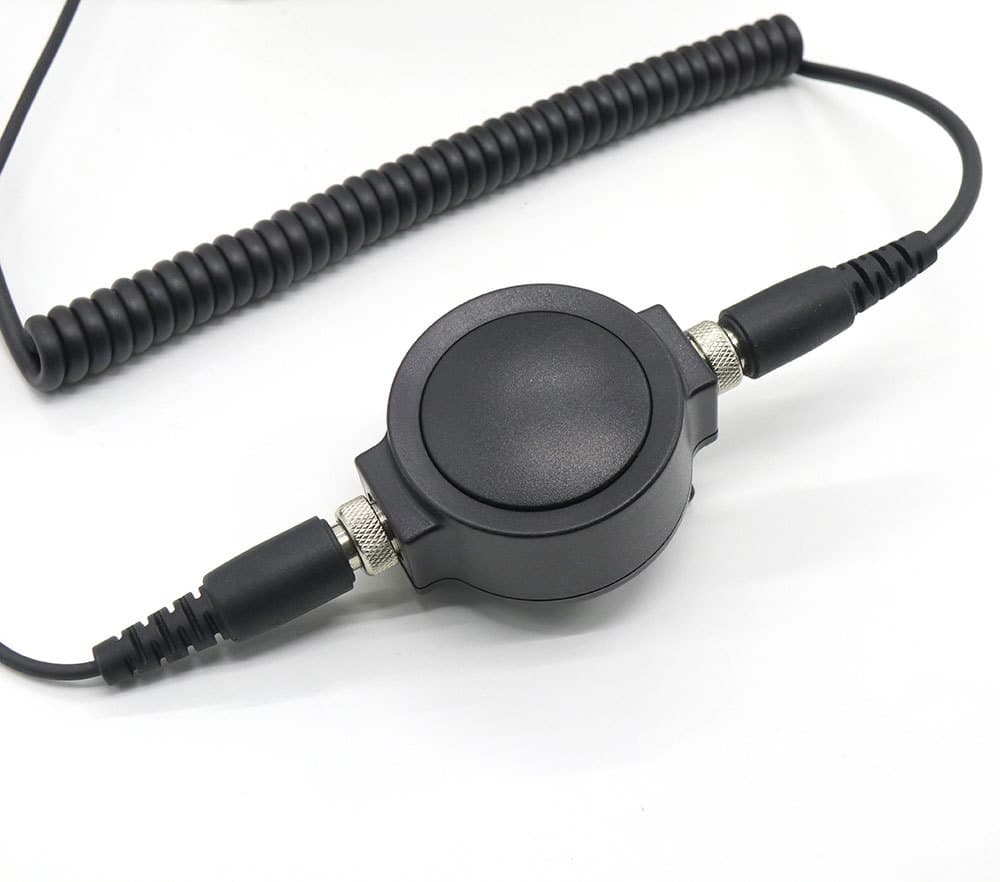Waterproof PTT Heavy Duty Tactical Throat Mic Headset For Kenwood TYT BaoFeng 6