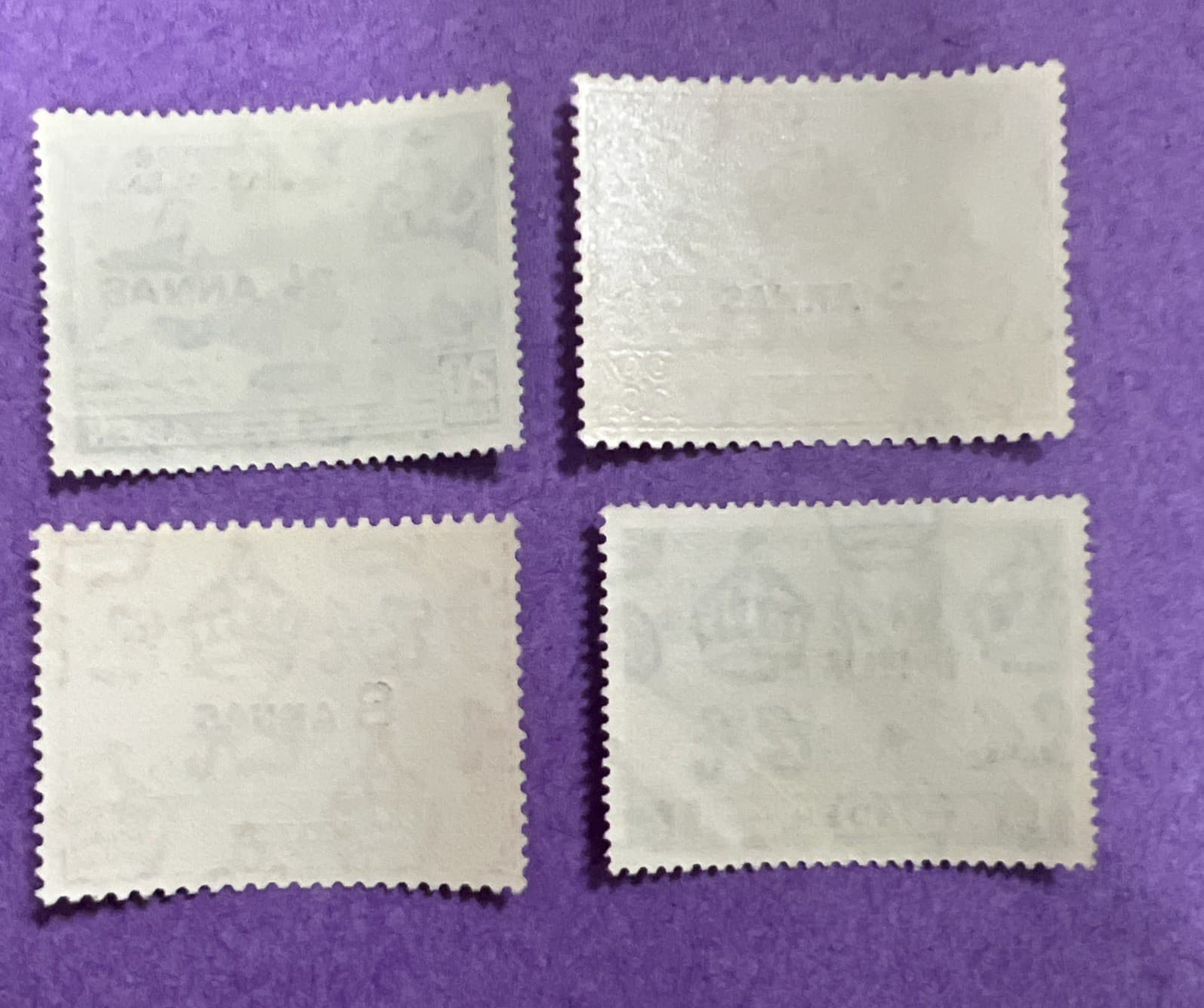 Aden 1949 - MVLH Scott 32-35. UPU Issue. 75th Anniversary of the UPU. 2