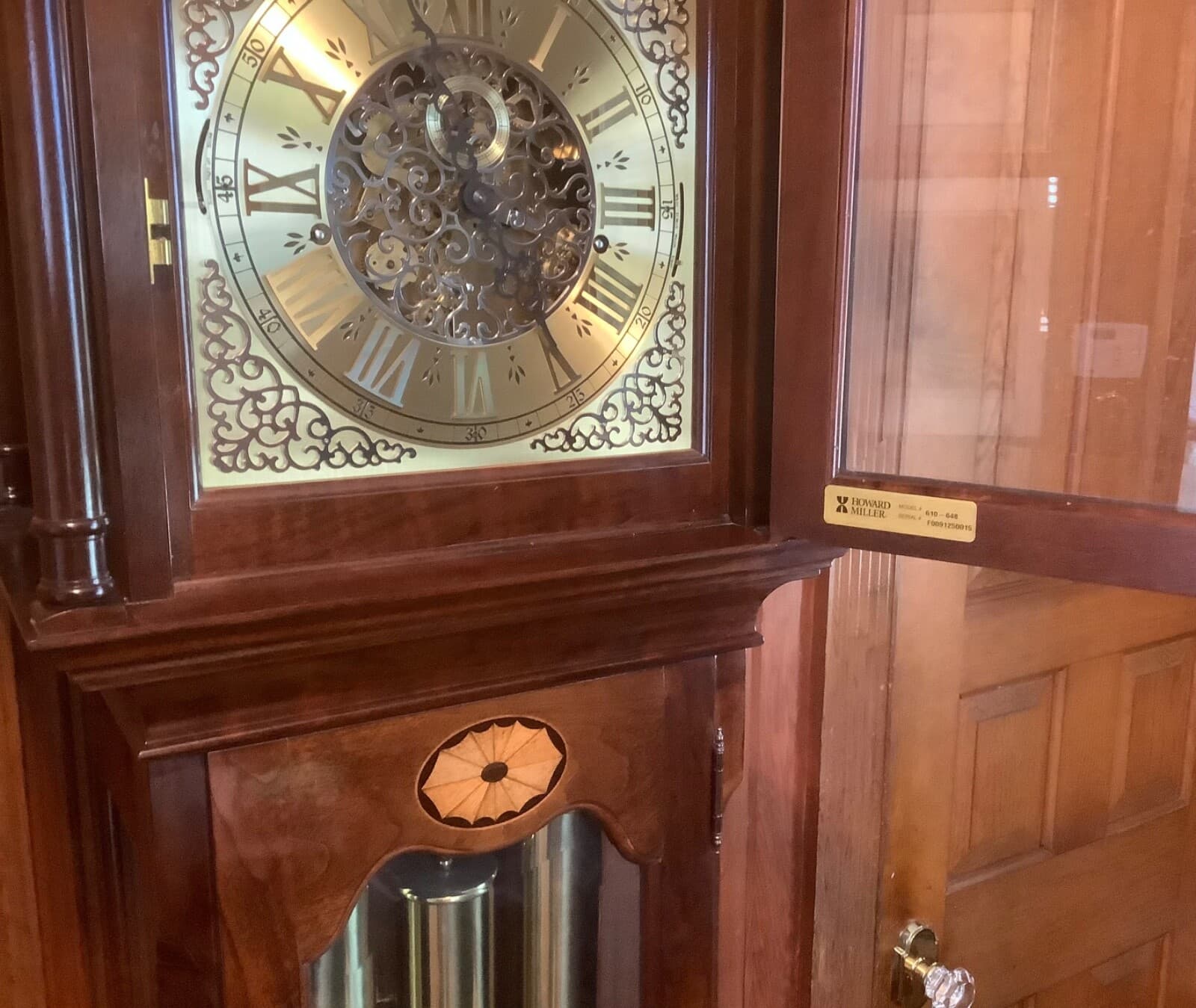 Howard Miller Taylor Grandfather Clock Floor Clocks 610-648 610648 3