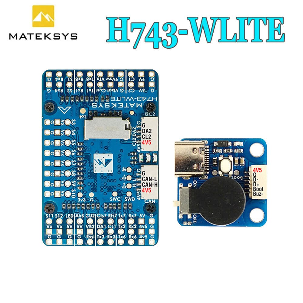MATEK System H743-WLITE H743-Wing Flight Controller for Drones instead F765-WSE