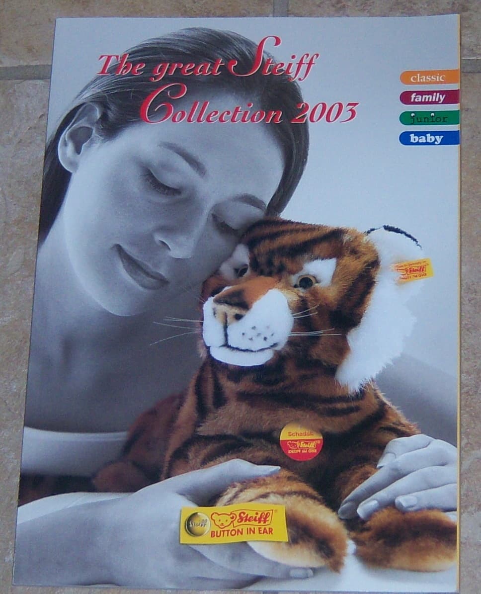 Steiff Toy Catalogs Covering Years 1999-2006 New & Unused 