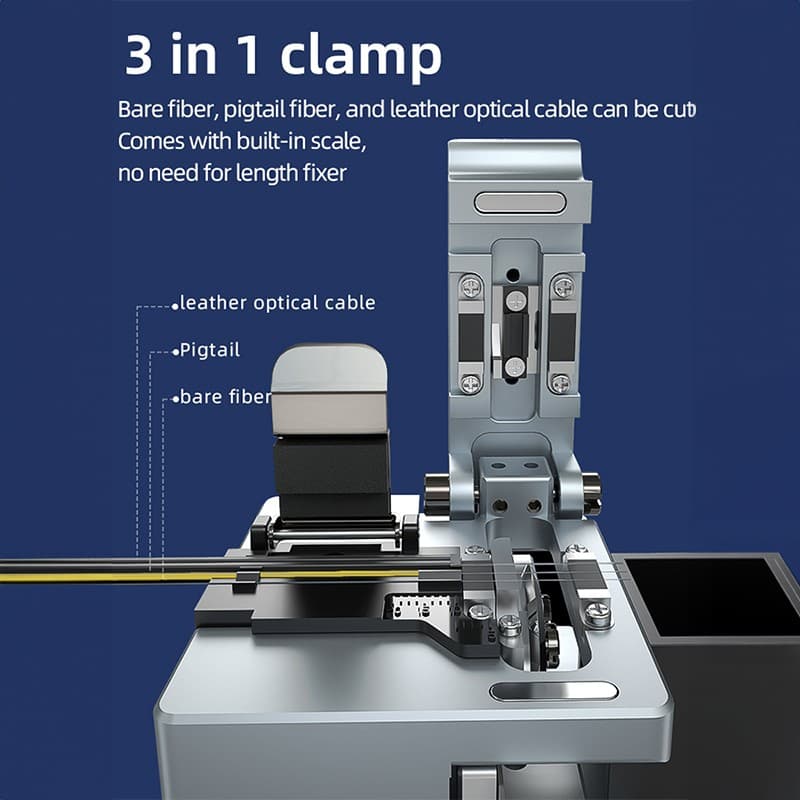 Optical Fiber Cleaver High Precision Fiber Cutter Optical Fiber Cutting Tool 3