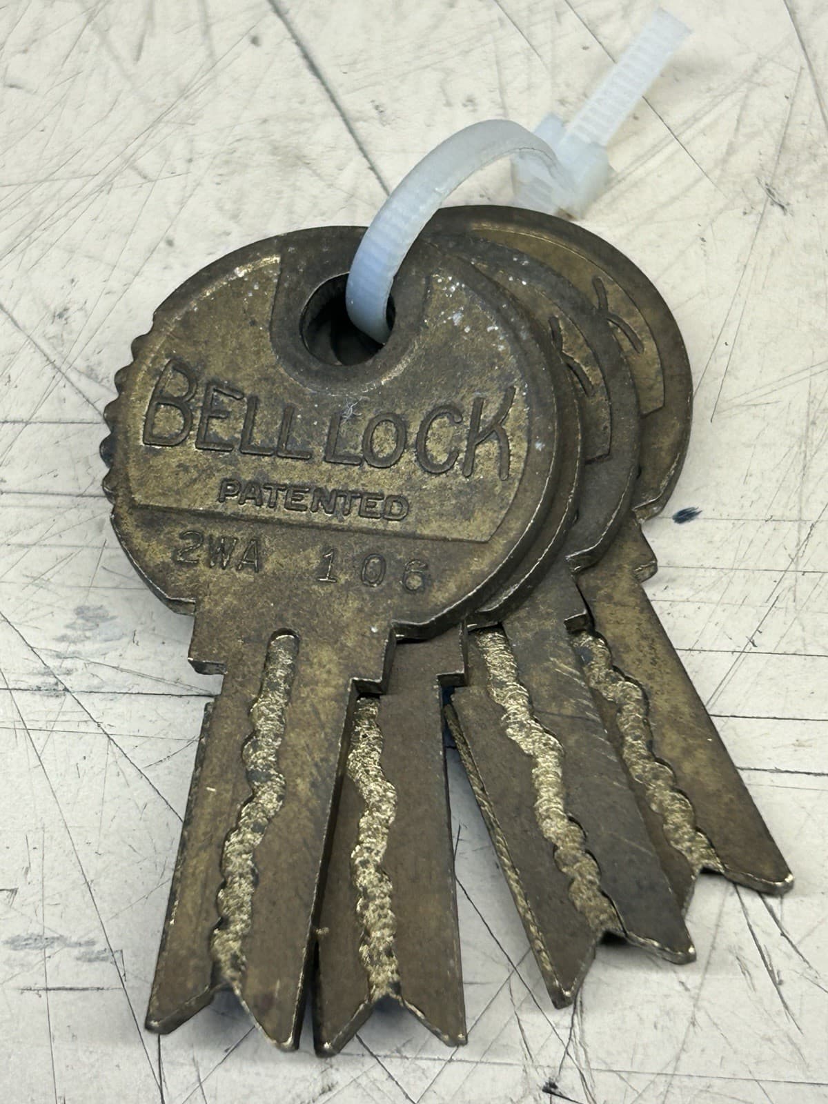 WATLING KEYS 4 MATCHING NUMBER KEYS NOS 3