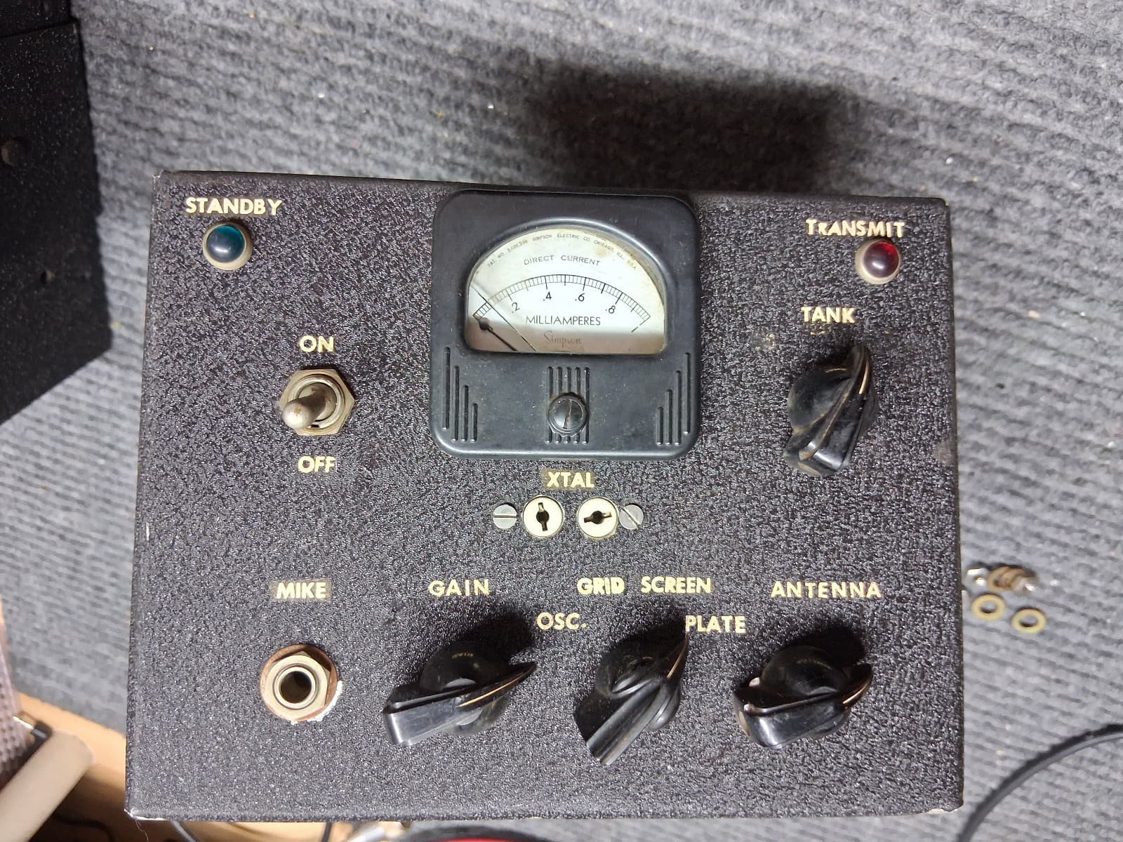 HOMEBREW? COMMERCIAL MADE? AM MOBILE TRANSMITTER UNTESTED