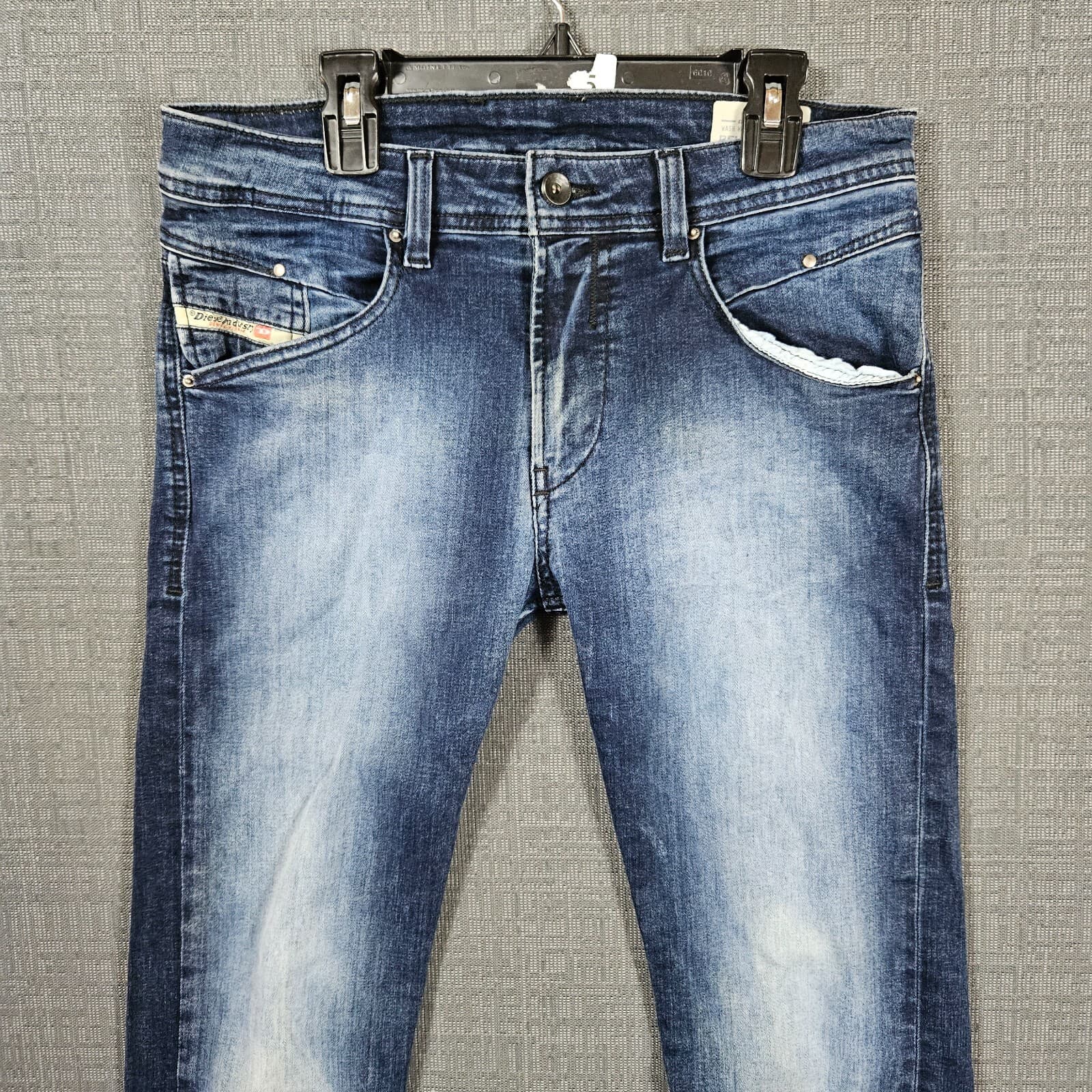 Diesel Jeans Youth Boys Size 14Y Blue Denim Belther-J Regular Slim Tapered 2