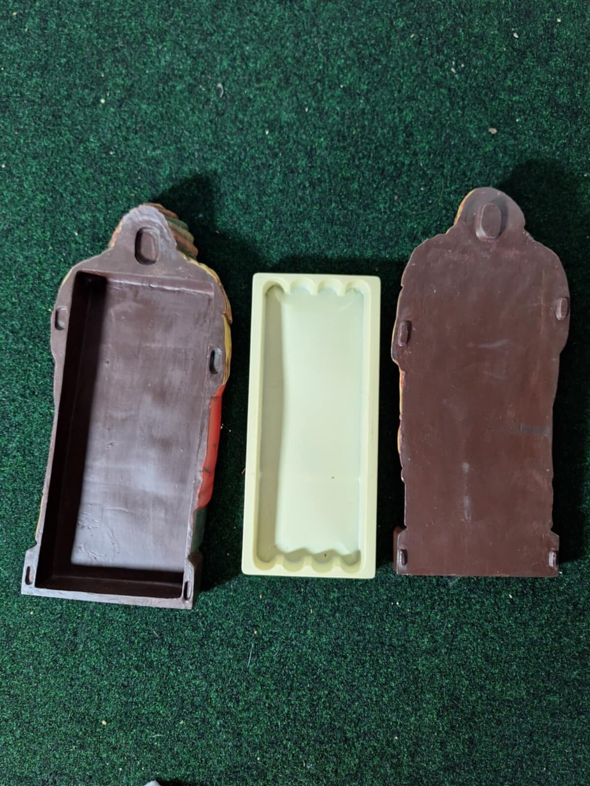 RARE Vintage Colibri Cigar Store Indian cigar Box case  Native American 3