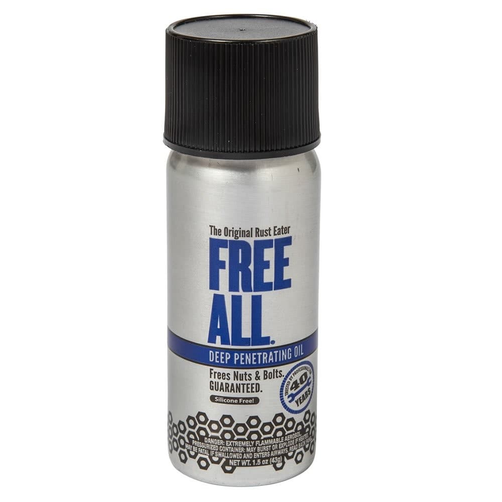 All Rust Eater Deep Penetrating Oil, 1.5oz Aerosol – Loosens Rusted Bolts, Nu...
