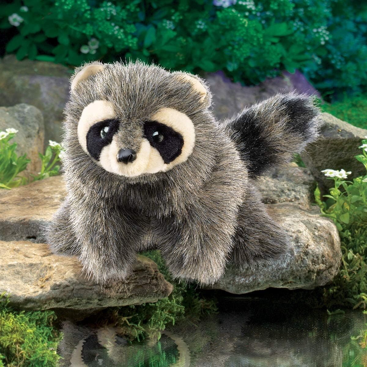 Folkmanis Baby Raccoon Hand Puppet 2