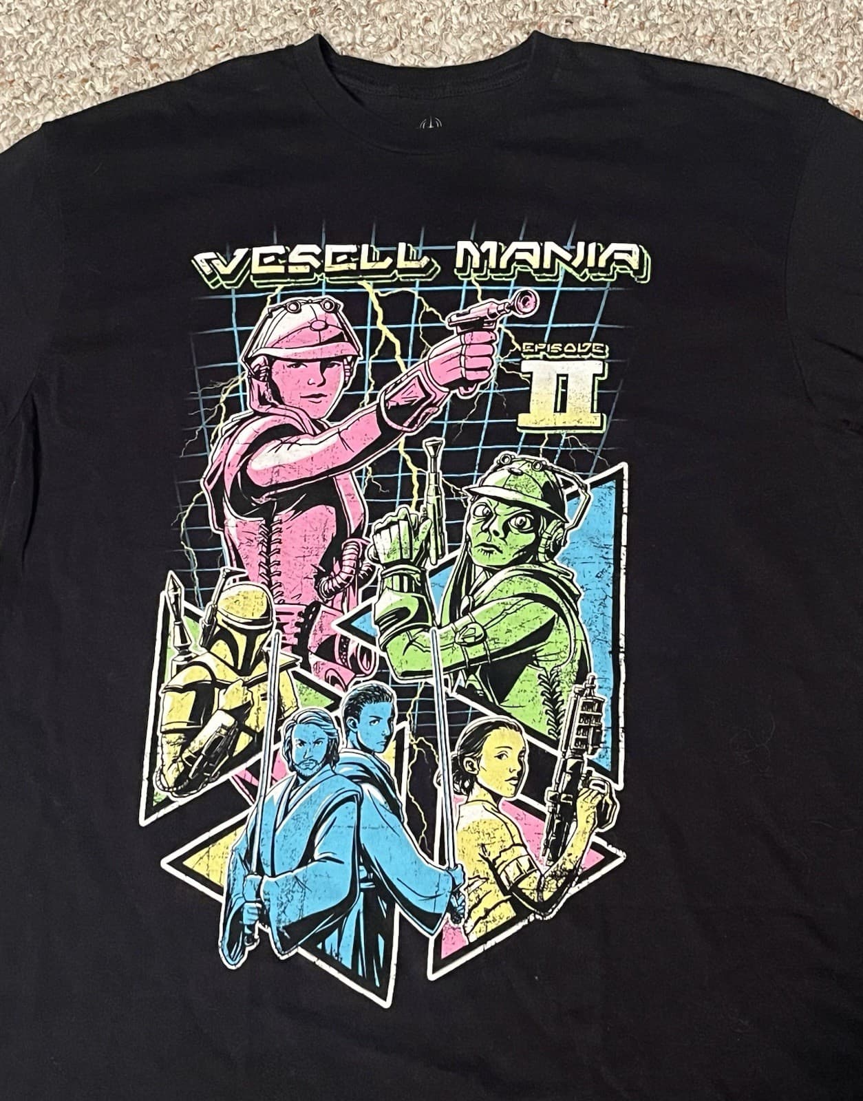 Star Wars Celebration 2022 Exclusive Zam Wesell Mania L T Shirt Tee Episode II 2