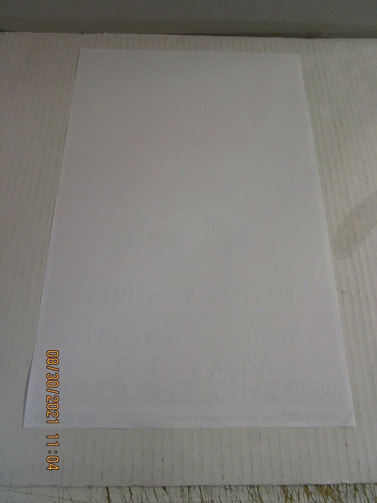 PURITY RING Flyer/Poster New! Unused! Gothic Theatre Denver, Co May 19,2015 3