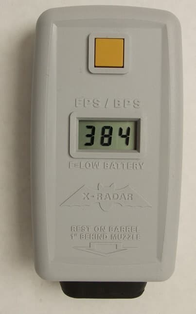 XRadar Chronograph LL Byrna Umarex X68 Salt Paintball X-Radar Chrono to 698 fps