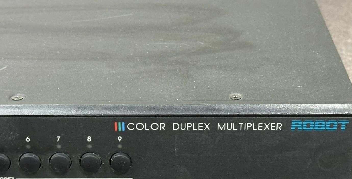 Robot MV99P-30 Multivision Pro Color Duplex Multiplexer DPLEX, MUX, 9, CLR, NTSC 4