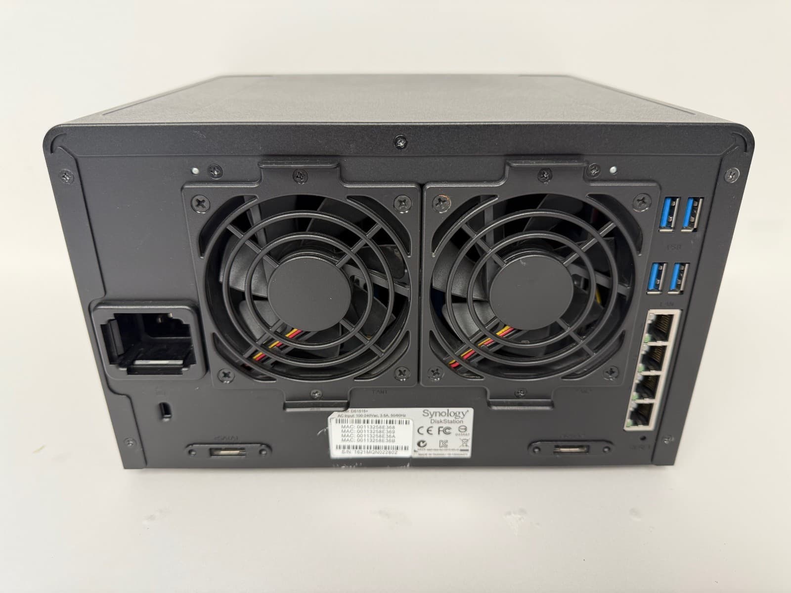 SYNOLOGY DISKSTATION DS1515+ 5 BAY NAS SERVER WITH CADDIES *NO HARD DRIVES* 3