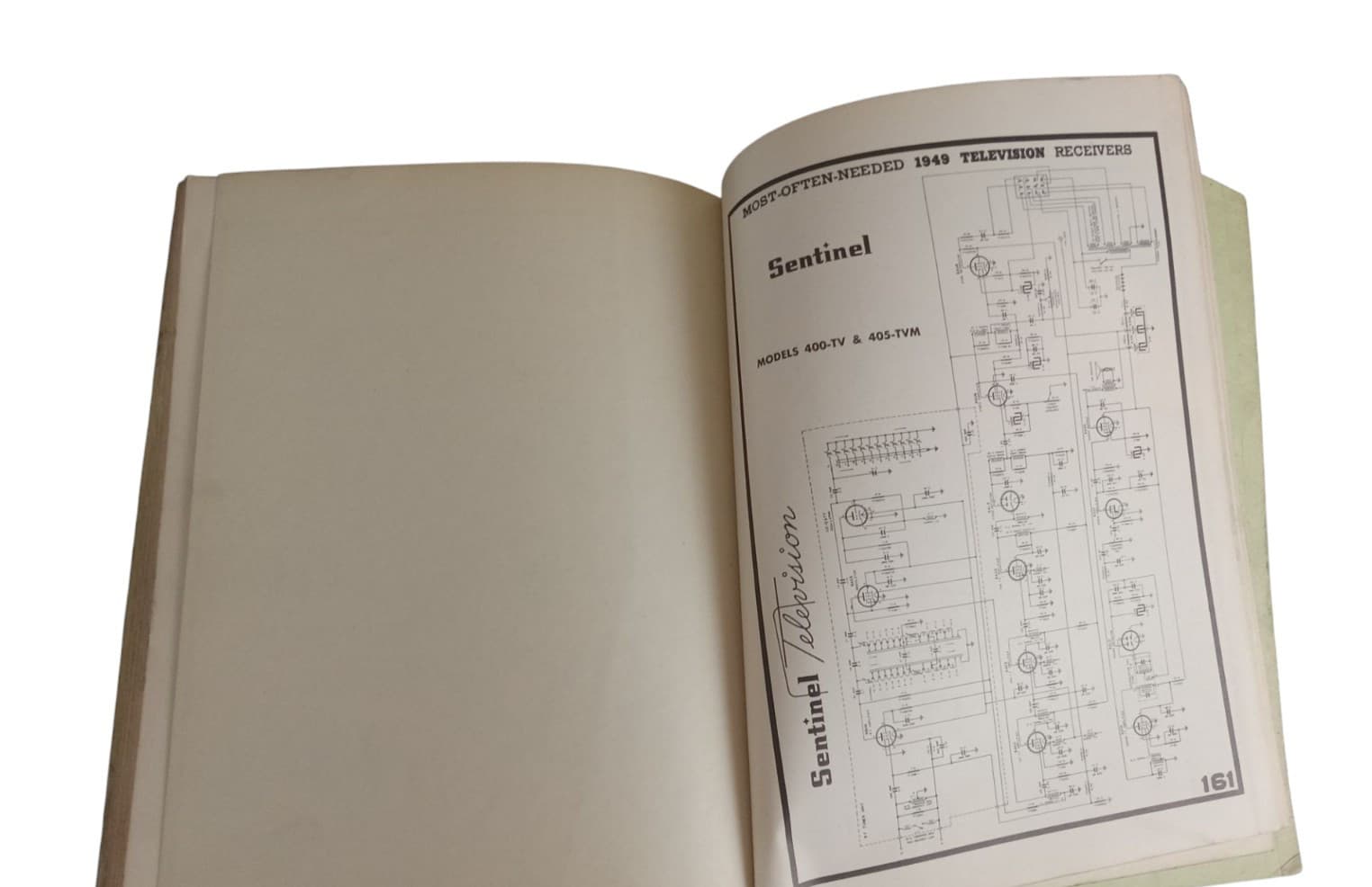 MOST OFTEN NEEDED 1949 Television Servicing Information M.N. Beitman Book Manual 5