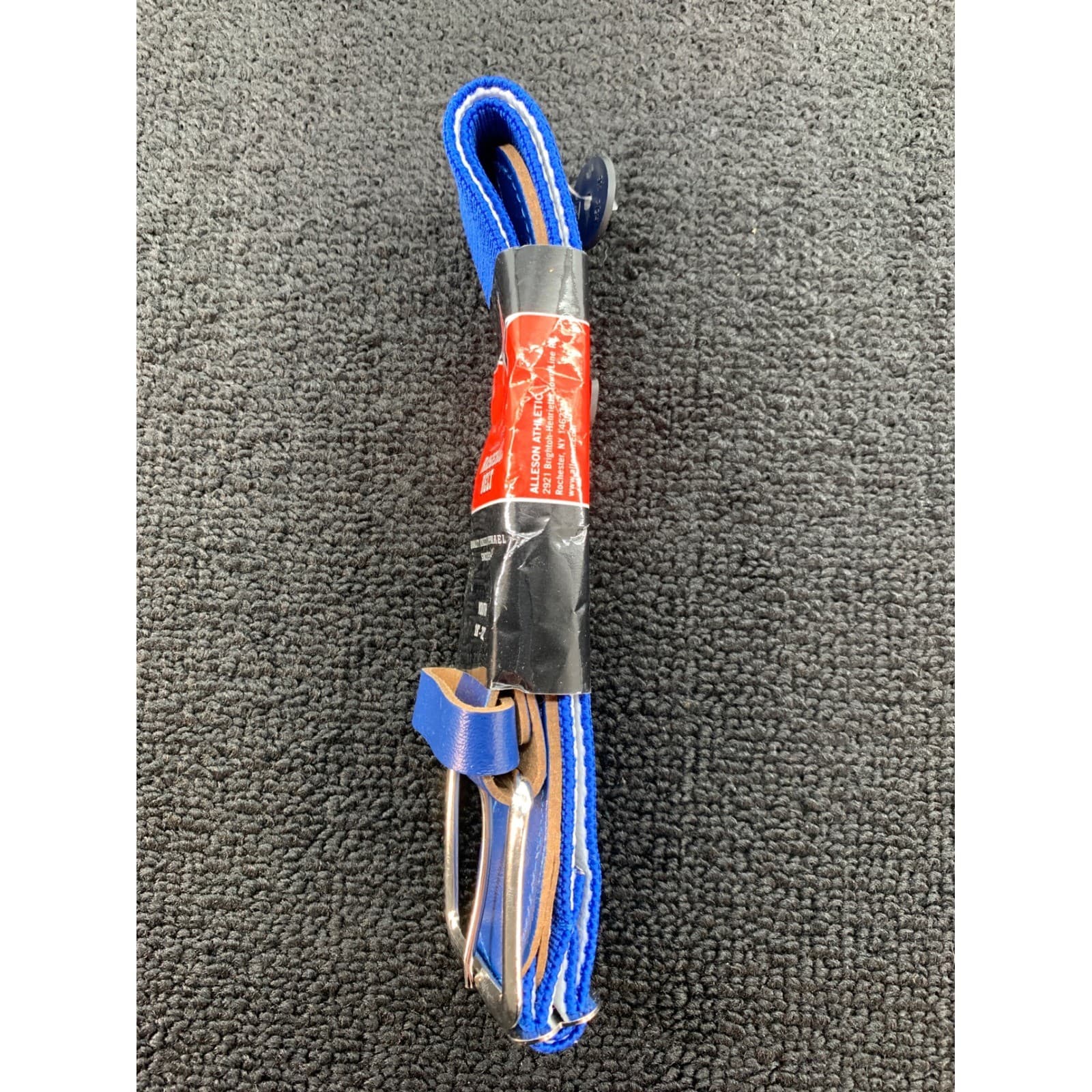 Alleson Athletic Youth Baseball Belt Adjustable Elastic Blue 18-32 Inch 2