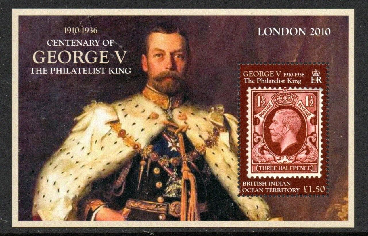 B.I.0.T. MNH 2010 SG438 London 2010 Festival of Stamps Minisheet