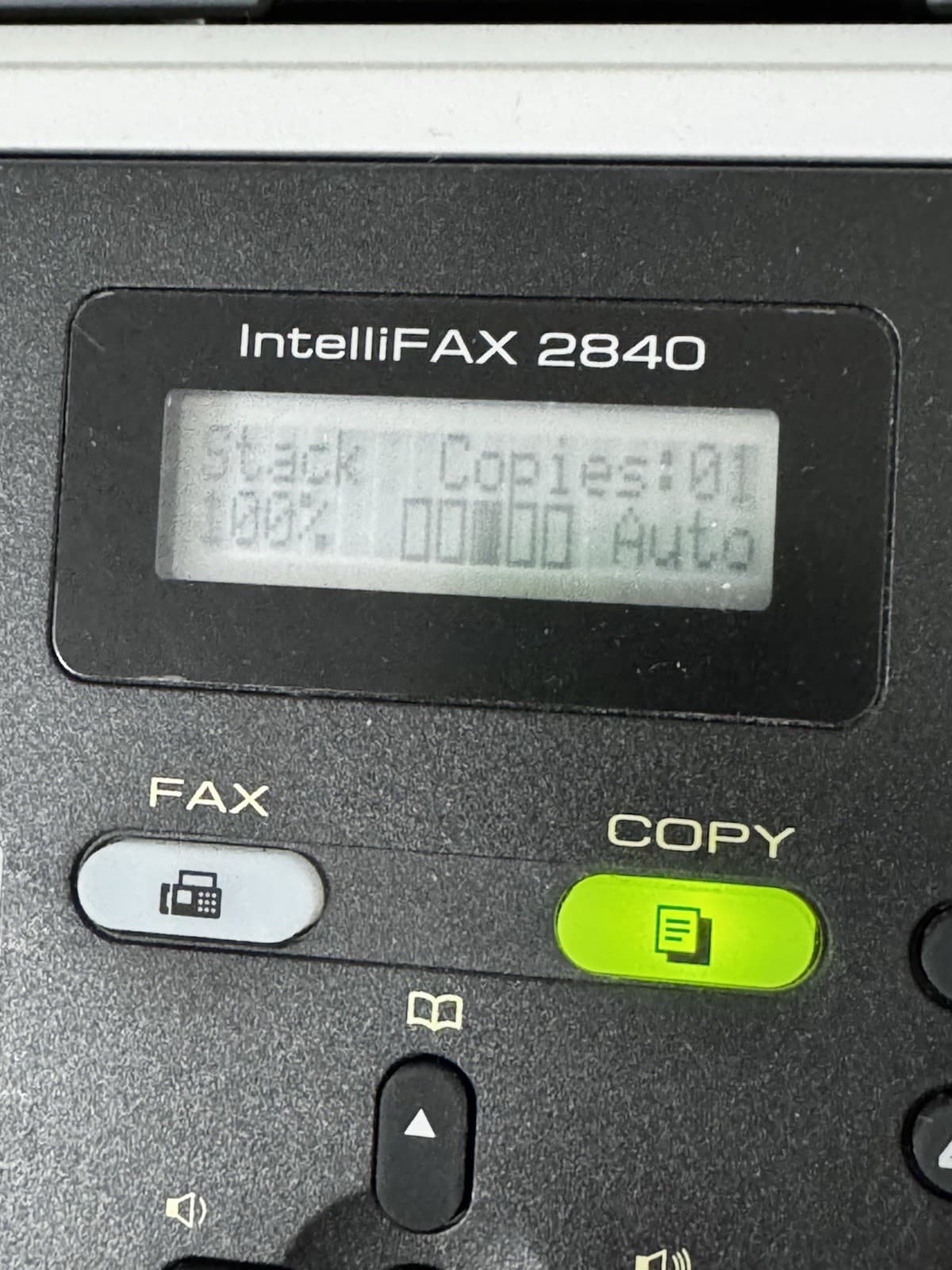 brother laser fax Machine super g3 intellifax 2840 Tested Works 6