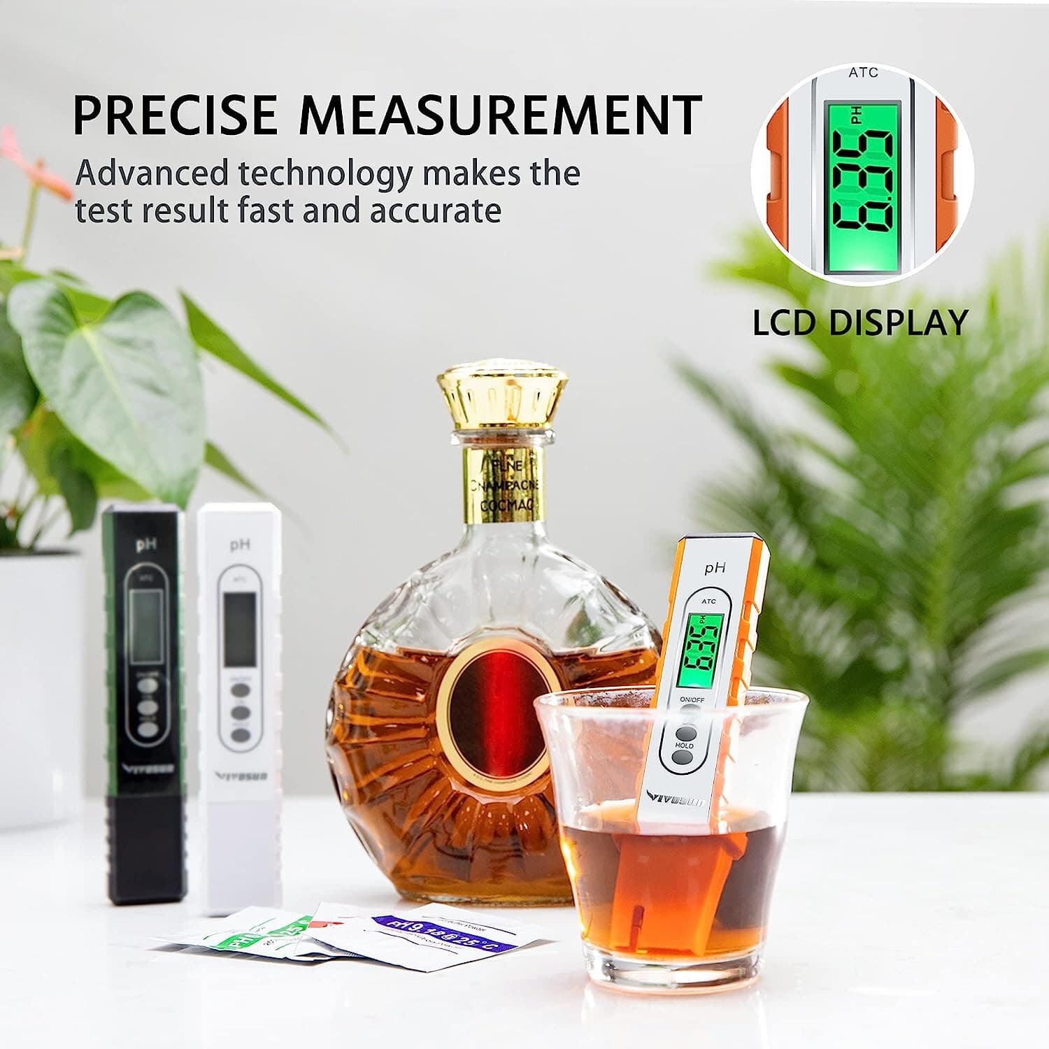 VIVOSUN PH Meter Digital PH Tester Pen 0.01 High Accuracy Water Quality Tester 2