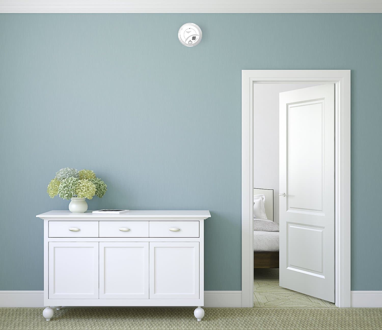 First Alert SC9120B Combination Carbon Monoxide & Smoke Alarm AC Power Authentic 4