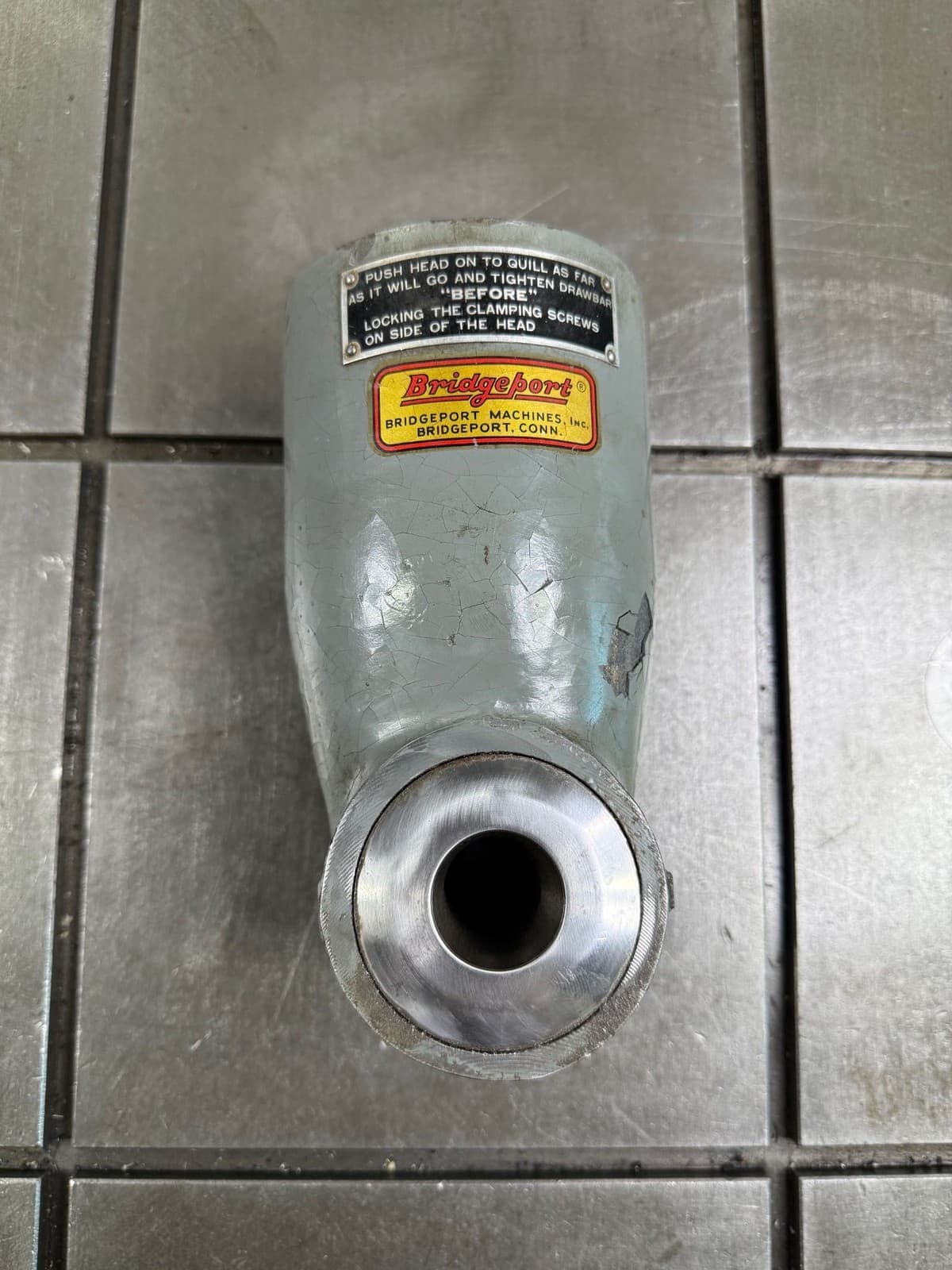 BRIDGEPORT Right Angle Attachment R-8 USA #7591 4