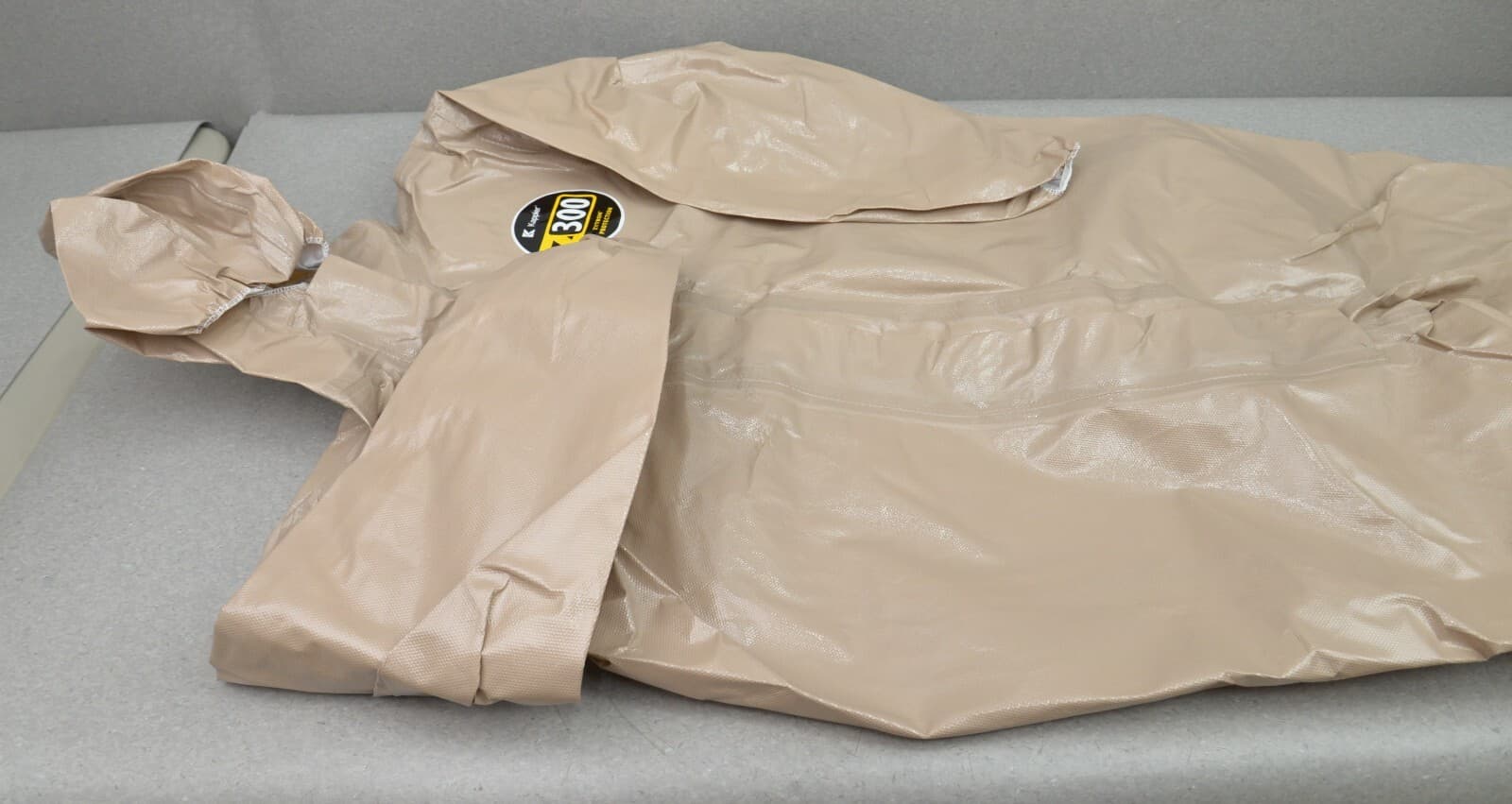 Kappler Zytron 300 Z3H426 Chemical HazMat Protective Coverall Tan Multiple Size 2