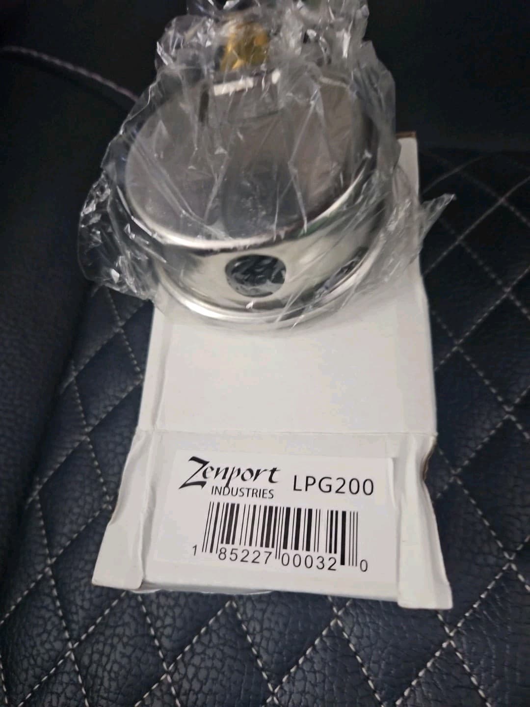 Zenport LPG200 Glycerin Liquid Filled Pressure Gauge, 200 PSI 5