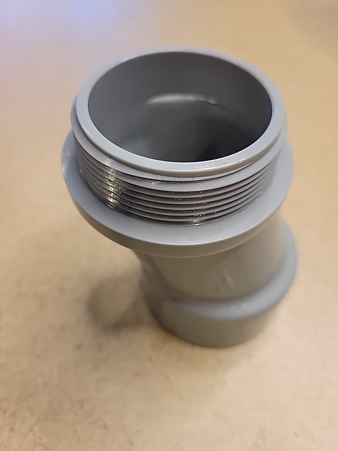 2 inch PVC Grey Meter Offset 2 Dia. x 4-1/2 L in. GREAT PRICE! 5