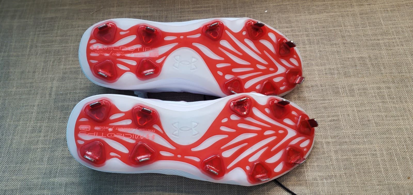 Under Armour Glyde Metal Fastpitch Softball Cleats Women's Size 8 3