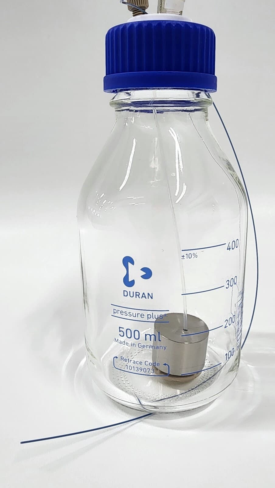 Duran HPLC Bottle pressure plus connection system 3 PORT 2