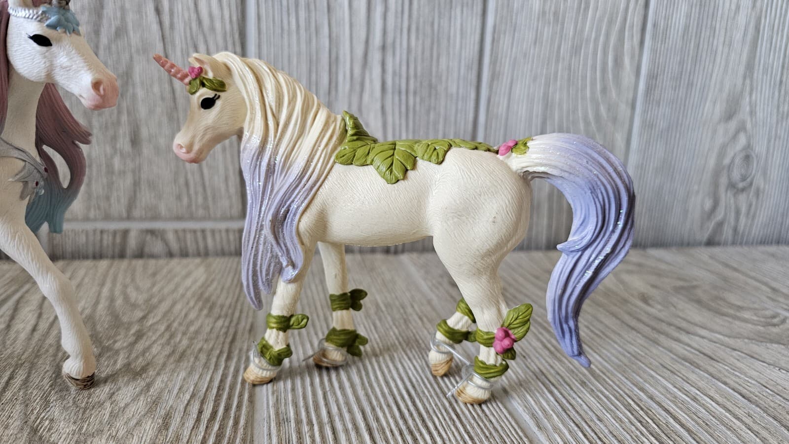 Schleich Blossom Unicorn Glitter Pink Saddle Lot Of 2 Horse Free Shipping 3