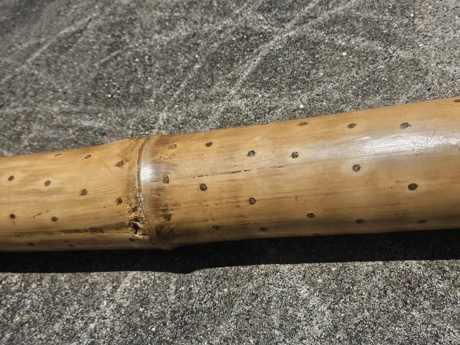 Large Handmade Rainstick 62" Bamboo Rainmaker USED SEE PHOTOS  6