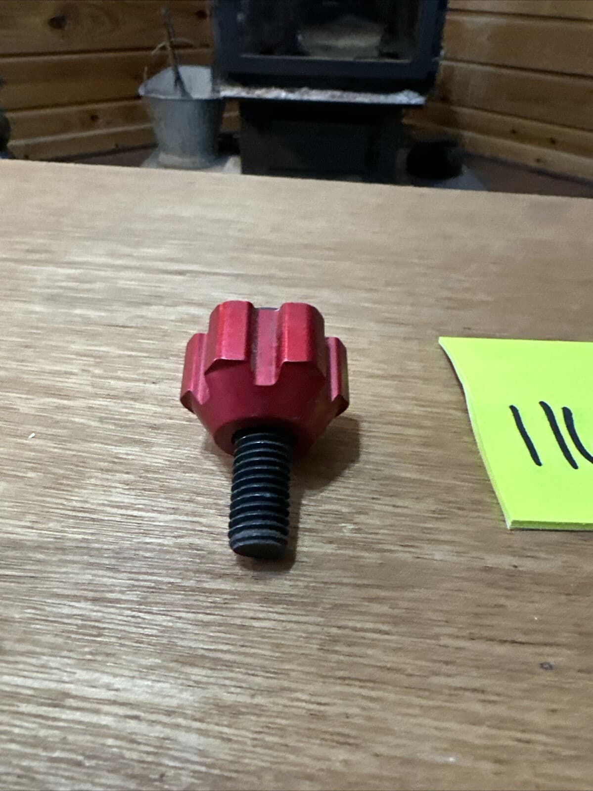 Used Stryker 6370 Ambulance Antler Rail Stretcher Mount Bolt Red Thumb Screw (1) 6