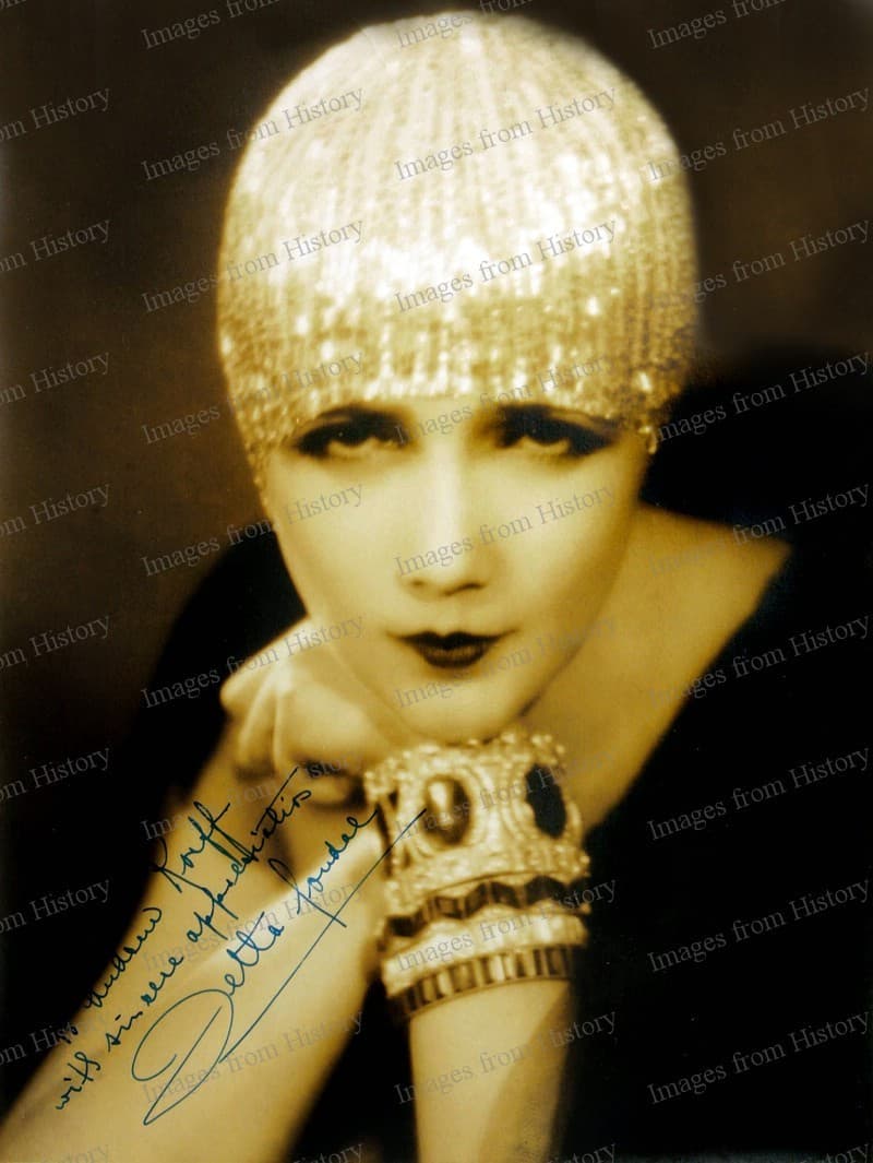 8x10 Print Jetta Gouda Stunning Rare Signed Portrait 1920's #RDR