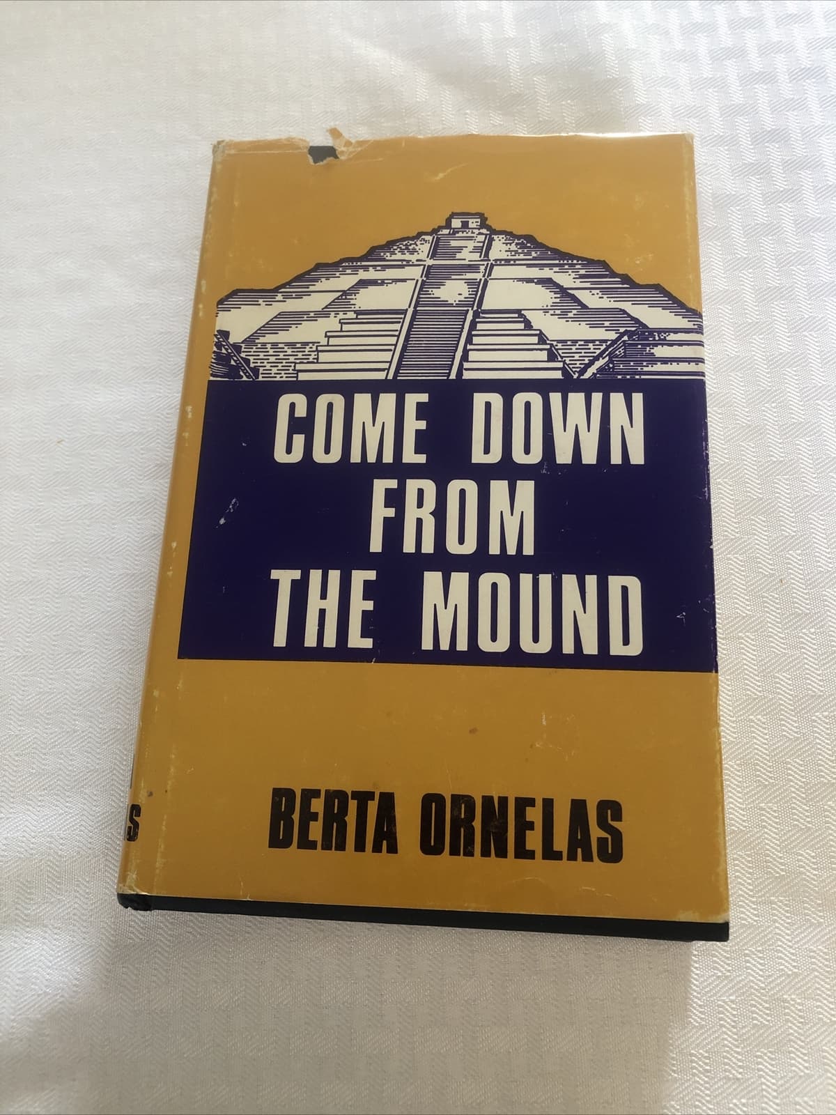 1975 BERTA ORNELAS COME DOWN FROM THE MOUND SIGNED BOOK BY EVELYN CORLISS WHITE 3