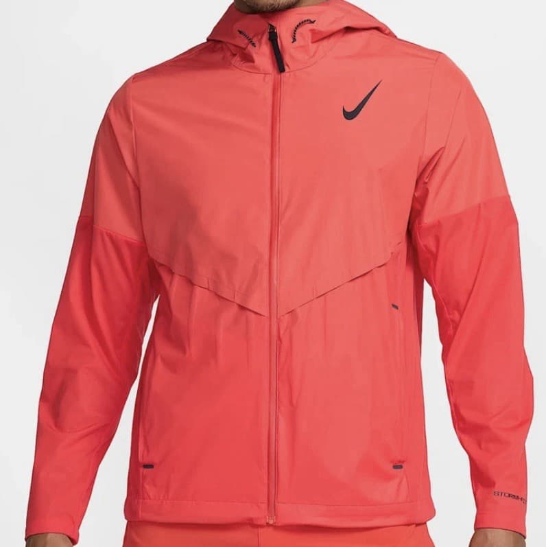 Nike Running Aerogami Rain Jacket - Men's Small ~ $275.00 FZ9039 696 Crimson Red