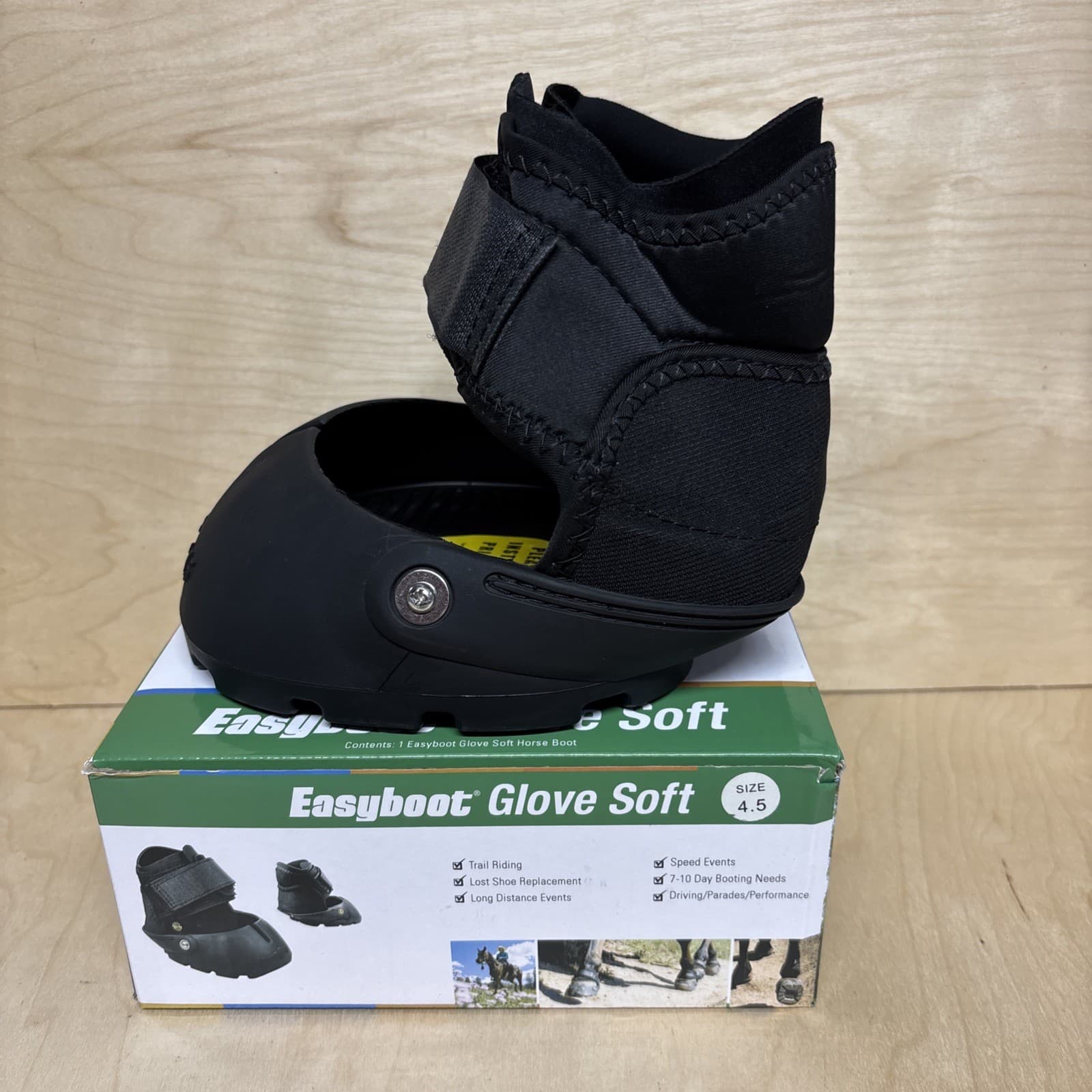 EasyCare Easyboot Glove Soft Horse Hoof Boot - SINGLE - Size 4.5 Reg Sole 4