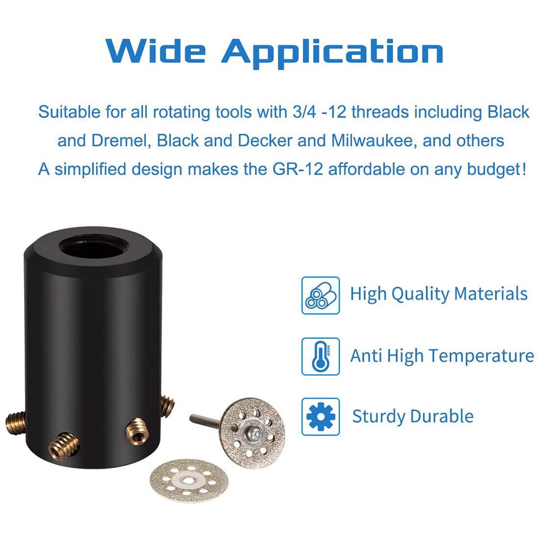 GR-12 TIG Welding Tungsten Electrode Sharpener Grinder With Multi-Angle & Offset 6